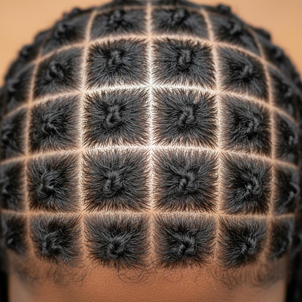 Sisterlocks Grid Pattern